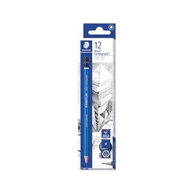 Карандаши STAEDTLER Mars Lumograph, H, 12 штук