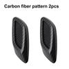 Автомобиль Переднее крыло Воздуховоды Отделка Декоративная Наклейка Воздухозаборник Карбон ABS волокно Бампер Боковые Вентиляционные Наклейки Спойлер Внешний Декор