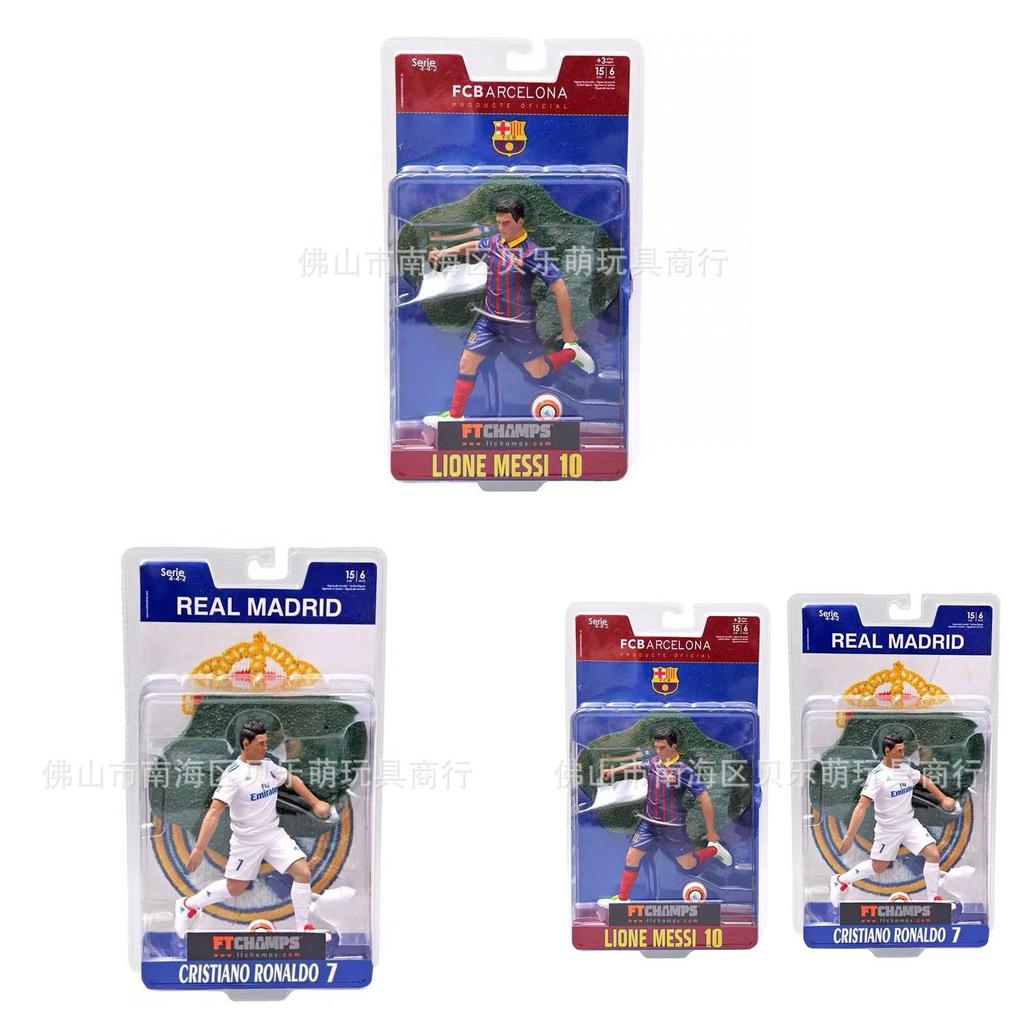 Реалистичная фигурка футбольной звезды Месси Роналду ПВХ декор для офиса идеальный подарок для парня