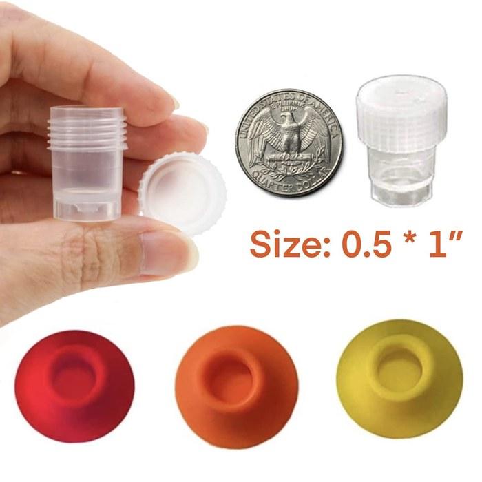Dinky Dip Ink Well 3-Pack, Inkwell for Dip Pens, Drawing & Calligraphy Ink Holder, 3 ml