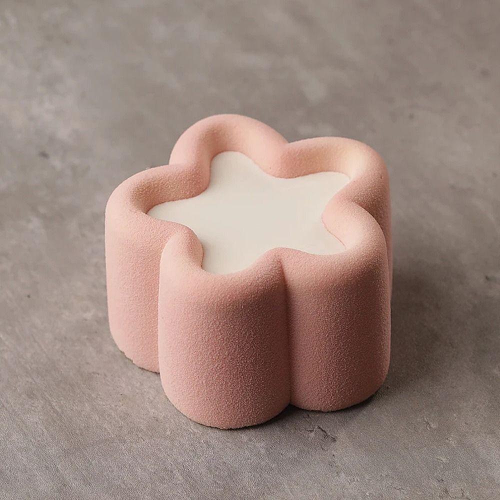 Star Shape Silicone Baking Moulds Flower Shape Mousse Cake Mold Pudding Kitchen Tool  For Baking