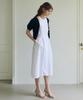 Paul And Alice Halter-Neck Midi Dress / White