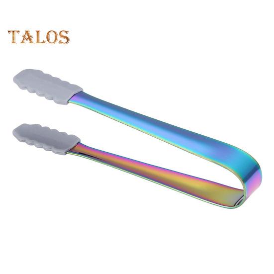 Зажим для сервировки еды Высокопрочный многоцелевой широкое применение Практичный мини-зажим для сервировки еды Щипцы для кубиков льда и сахара Аксессуары для бара