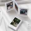 3-Inch Magnetic Photo Frame Stand-Up for Refrigerator or Office - Couple Hollow Design