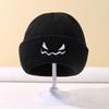 Halloween Embroidery Hat Funny Pumpkin Lantern Embroidery Knitted Hat Toddler Halloween Cartoon Wool Hat Pullover Hat