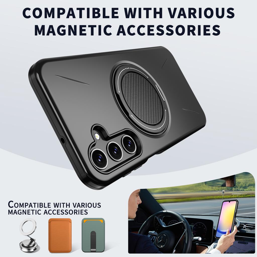 Подставка Держатель Чехол Кольцо Чехол для Samsung Galaxy A17 5G A56 A16 A36 A26 A14 A55 A35 A15 S25 FE S24 Ultra S23 Plus
