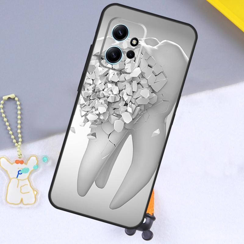 Зубной футляр для стоматолога для Xiaomi Redmi Note 11 9 10 12 13 14 15 Pro Plus Чехол для Redmi 14C 10C 13C 12C 15C