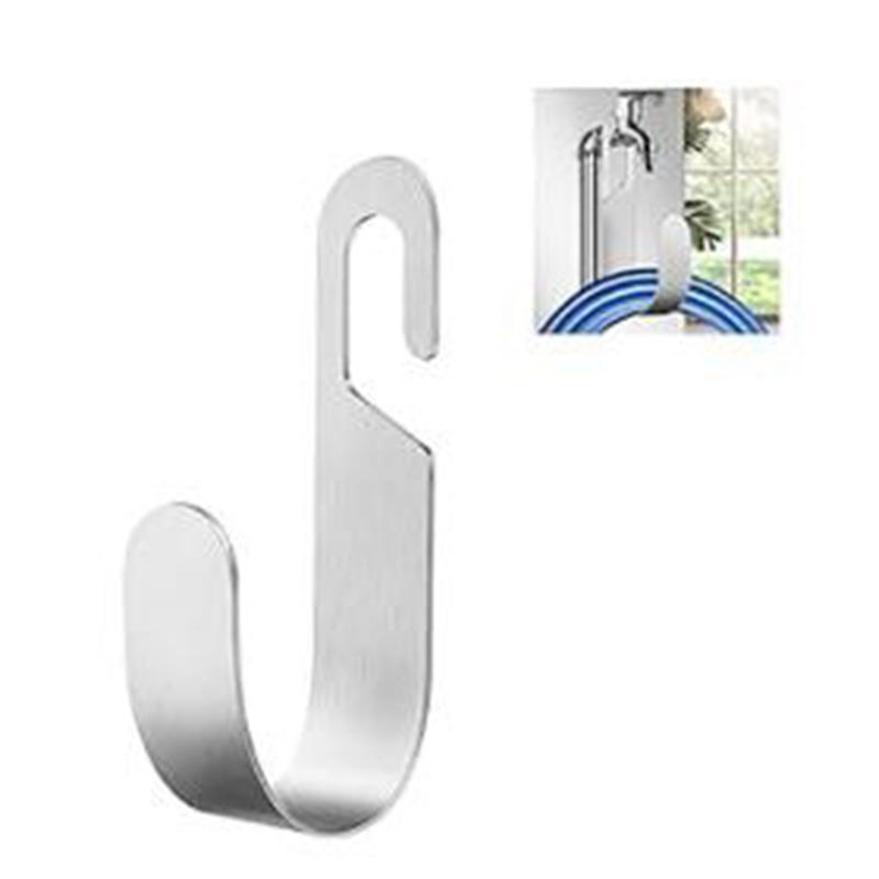 Металлический кронштейн для садового шланга, прочный настенный держатель для шланга для воды, настенные крючки для организации гаража на улице