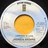 7-дюймовая пластинка JACKSON BROWNE - Lawyers In Love 9698267 Asylum Records 1983 Канада Рок Б/У