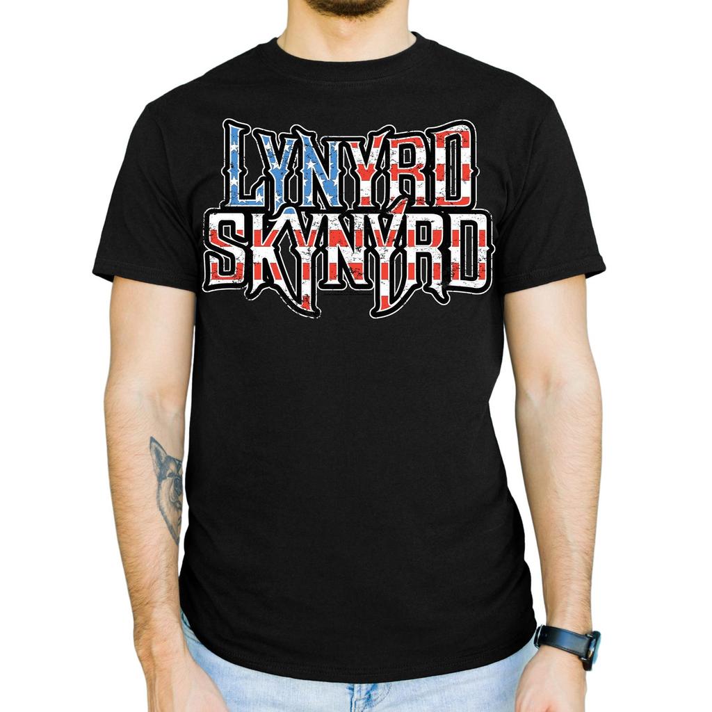 Lynyrd Skynyrd USA Flag T-Shirt | Southern Rock Patriot Shirt | Classic Rock Gift For Him