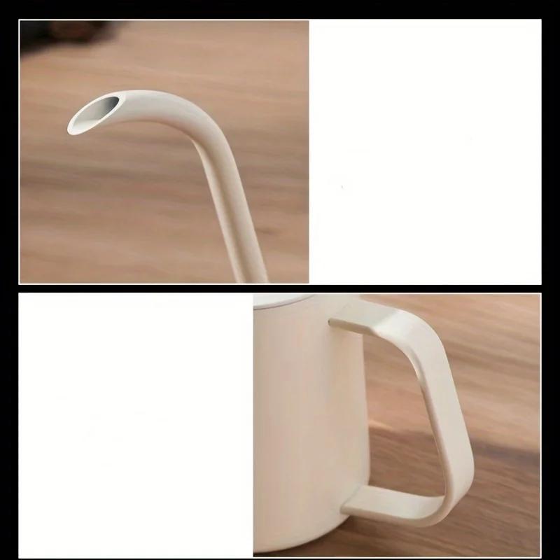 Пуровер Кофейник Подвесная Фильтр-Чашка из Нержавеющей Стали с Длинным Носиком и Узким Горлышком Домашняя Кофейная Утварь Подарки