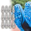 12x Long Jump Spikes, Steel Spikes for Shoes, Anti Slip Men Women High Jumping