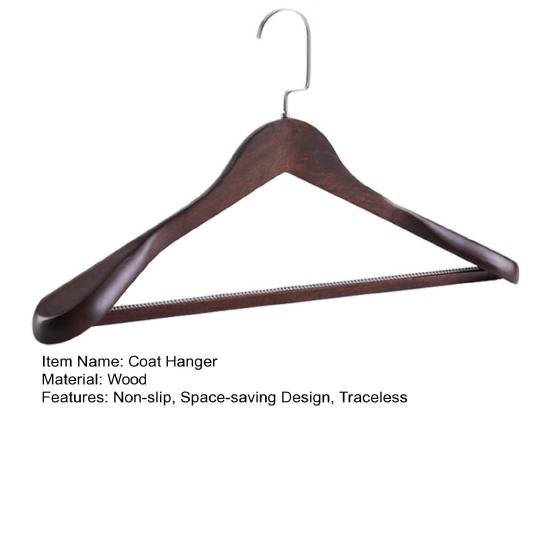Широкая вешалка Yousheng с прочным крючком, нескользящая, экономящая место конструкция, для аккуратной и гладкой одежды
