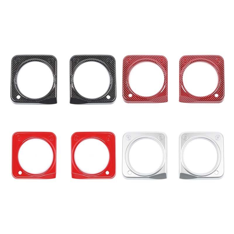  Декоративные наклейки на приборную панель автомобиля из АБС-пластика для Suzuki Jimny 2019, аксессуары для интерьера с принтом из углеродного волокна