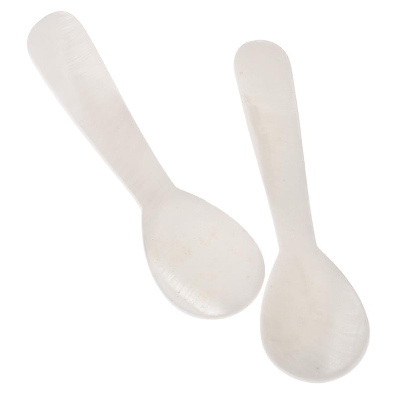 Ручная работа из перламутровой ракушки, ложка для икры, маленькая чайная кофейная ложка