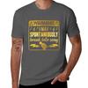 Warning May Spontaneously Break Into Song Singing Tshirt Mechanic Work Tee Shirt