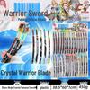 Creative Ninja Crystal Knife Set: Luminous Sound & Light Samurai Toy Sword for Kids