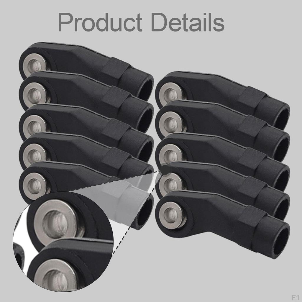 10 Pcs M4 Ball Joint Heads for RC Cars, Universal Remote Control Toys, 1/10 And 1/8 Crawler