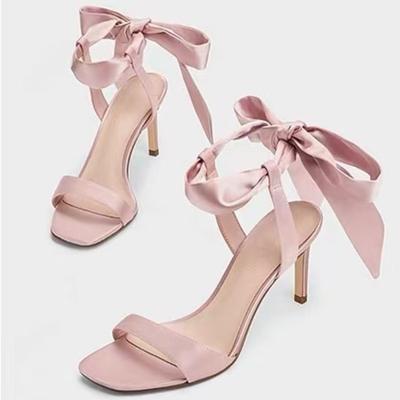 Мода 2025 Женские Босоножки на Высоком Каблуке Новая Летняя Мода Элегантные Сандалии Удобные Вечерние Дизайнерские Туфли Каблуки Женские Сандалии