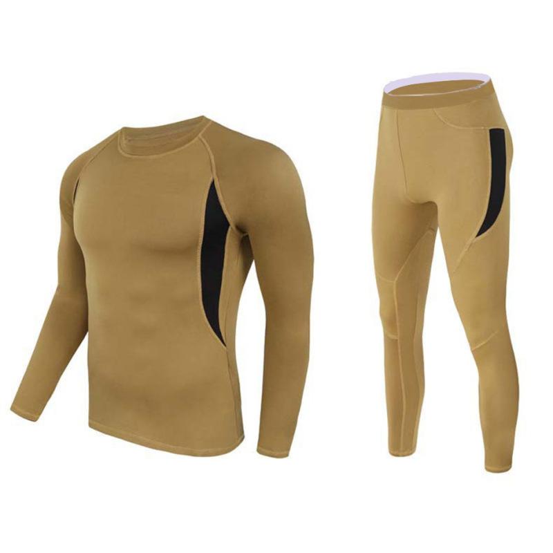 Outdoor Sports Thermal Underwear Set Of Fall Pants Padded Fall Clothing