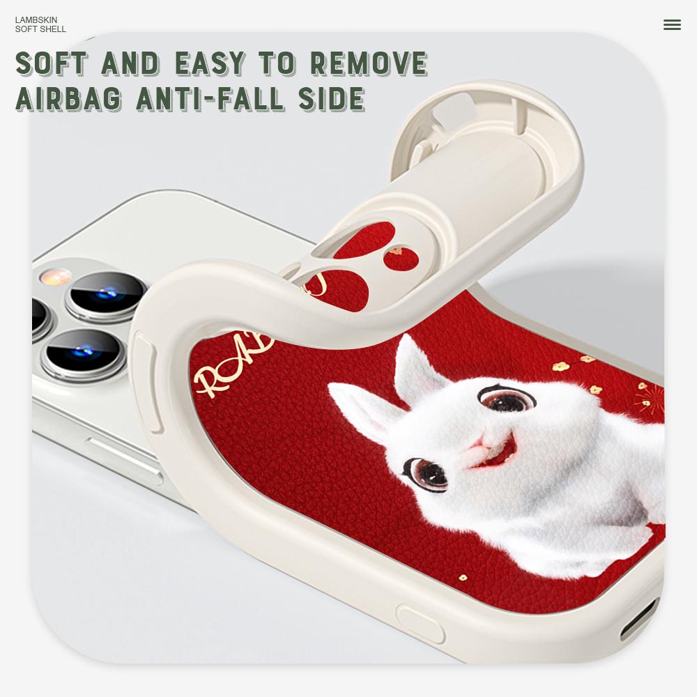 Тонкий весенний фестиваль Гала-талисман из кожи кролика, чехол из искусственной кожи, чехол для телефона для Huawei Honor Infinix iPhone Vivo