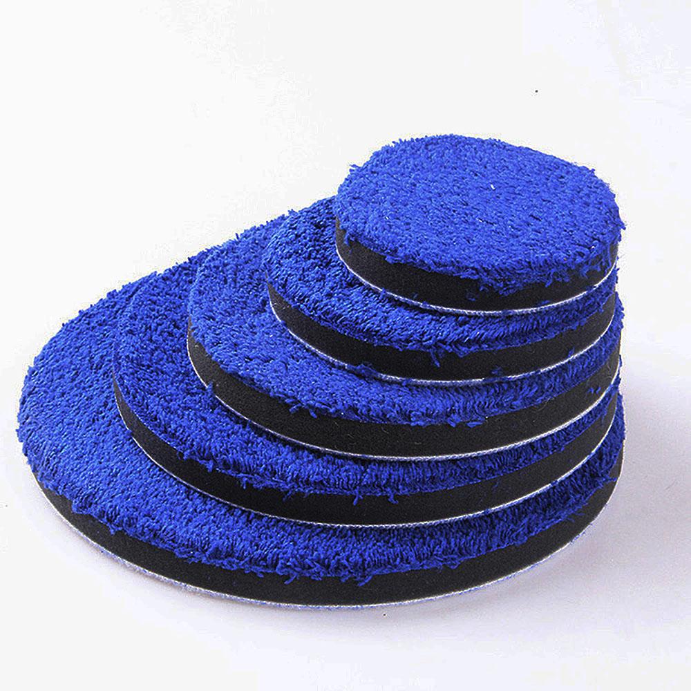 2/3/4/5/6/7inch Microfiber Polishing Pad For Cars Body Polish Wax Buffer Pad Wash Cleaning Micro Fiber Polishing