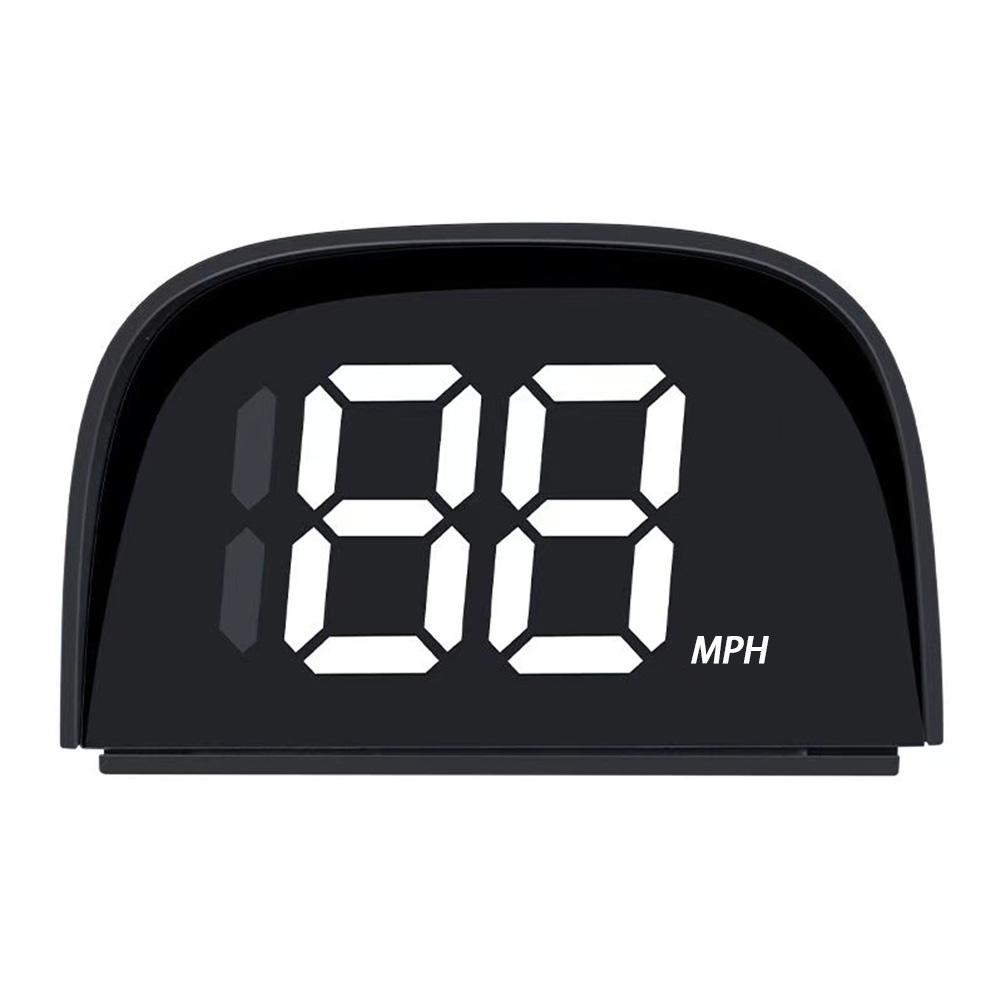 Car Head Display Digital GPS Speedometer HUD Speed Meter KMH MPH Dispaly Plug and Play for Vehicle Truck Motorcycle Auto Part Accessories