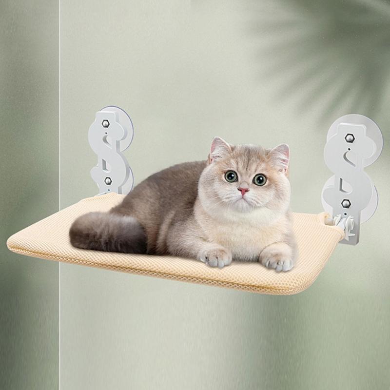 Беспроводная кровать для кошек Костюм Мебель, экономящая место Сиденья для домашних животных у окна Прочная рама для наблюдения за птицами