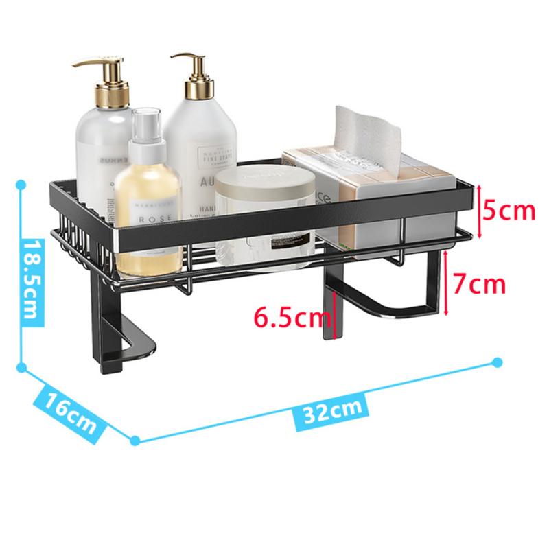 Полка для хранения над туалетом, Хранение над туалетом, Органайзер для хранения в ванной, Задняя часть полки для туалета