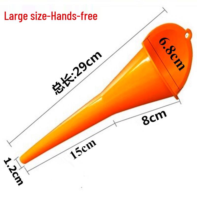 Hands-Free Funnel for Oil, Gasoline, or Motorcycle Additives
