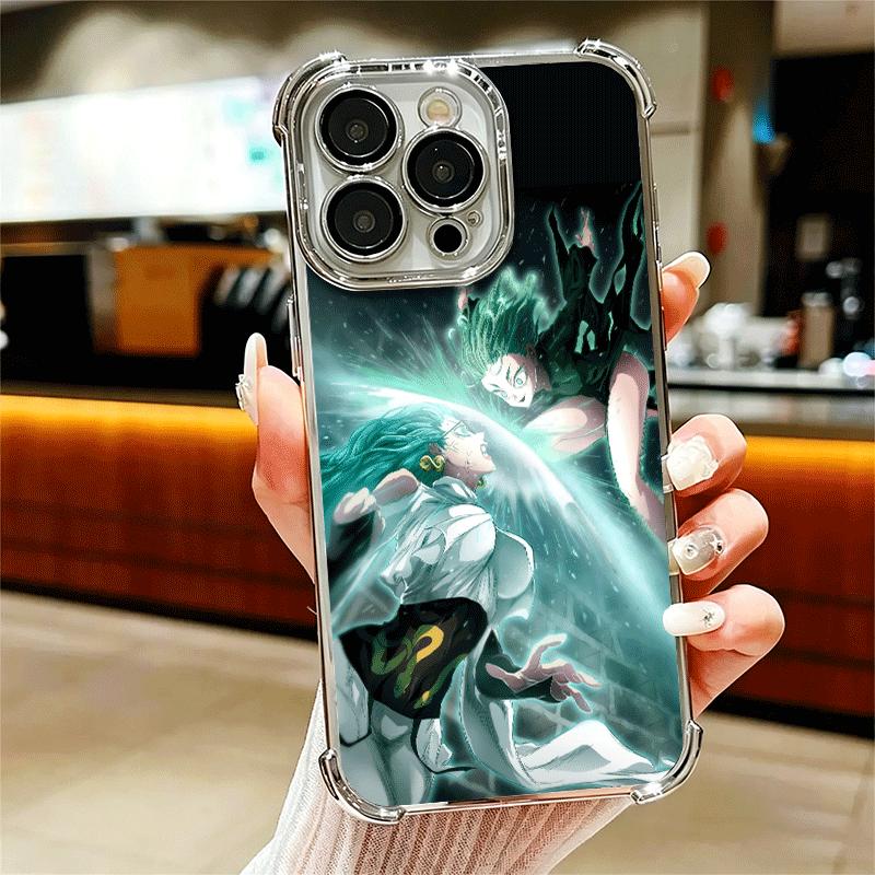 Мягкий чехол для телефона One P-Punch-Man Tatsumaki для iPhone 15 16 17 Air 14 Pro Max 16E Plus 13 12 Mini Покрытие Защита от падения Fundas