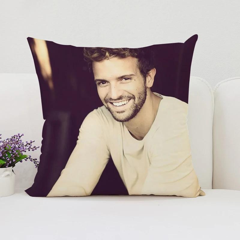 Наволочка 40x40см с двусторонним принтом P-Pablo Alboran, Чехол для диванной подушки, Поясничная подушка для стула, Подушка для кровати, Подарок для дома