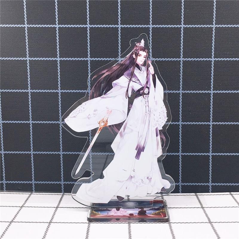 Хаски и его белый кот Shizun Mo Ran Chu WanNing, акриловая фигурка, подставка, модель игрушки, аниме, двустороннее действие