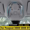 Крышка передней и задней лампы для чтения для Peugeot 3008 5008 GT 3008GT 5008GT 2016 2017 2018 2019 2020 2024 2024 2024 Автомобильные аксессуары