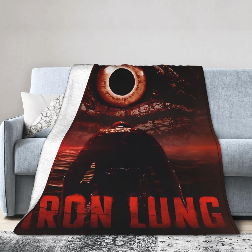 Iron Lung Markiplier Movie 2026 Blanket Multiple Sizes Cozy and Lightweight Throw Blankets for Couch Sofa and Bed
