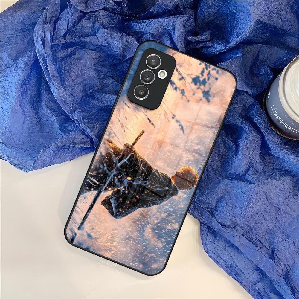 Чехол для телефона Bleach Kurosaki Ichigo для Samsung Galaxy S26 S25 S24 S30 S21 S23 S20 S22 Fe Pro Edge Ultra Plus стеклянный Чехол