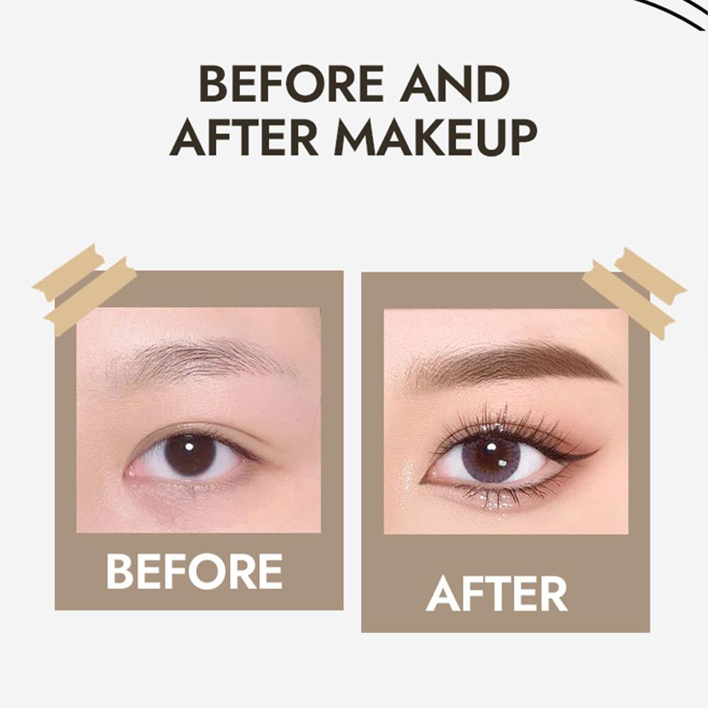 Biya Многофункциональный карандаш для бровей Определите нижние ресницы Стойкая ультратонкая подводка для глаз Водный карандаш для бровей