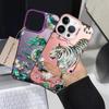 Задняя крышка чехол для телефона для iPhone 17 Pro Max Air 14 15 Plus 16 12 XS 11 XR 13 Pro Креативный Тигр Дракон