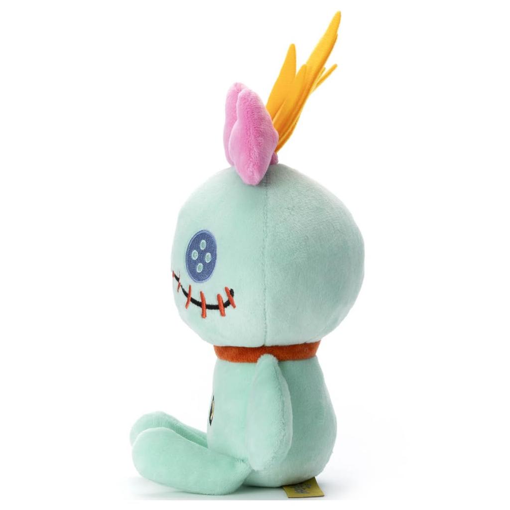 TAKARATOMY A.R.T.S Disney Character Lilo & Stitch Plush Toy S Scrump Plush Toy Height Approximately 24cm