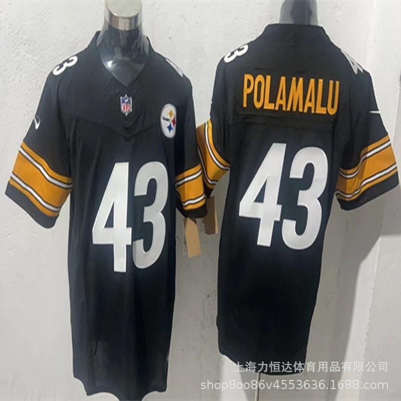 NFL Team Jersey 3rd Generation Embroidered Steelers 97 HEYWARD 90 WATT Sports