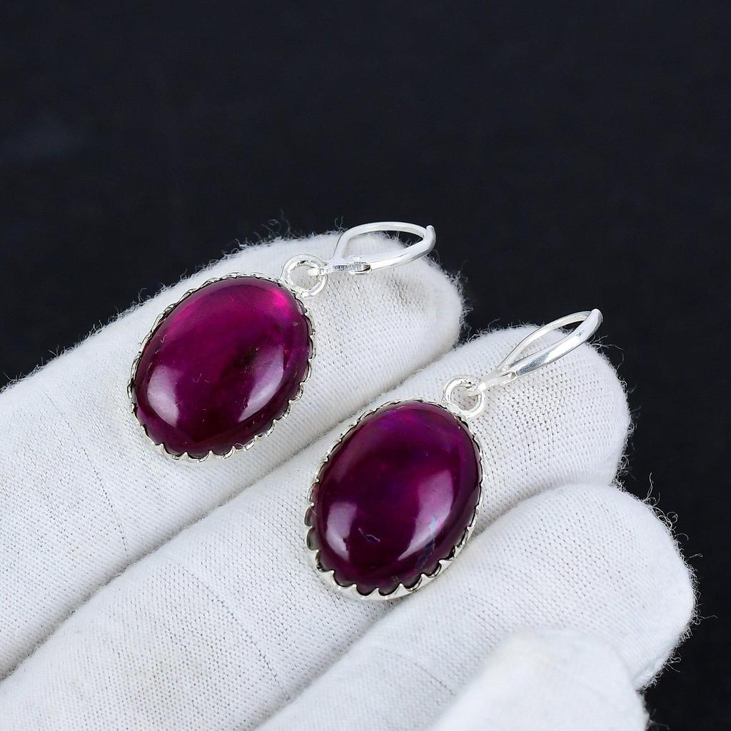 Серьги из серебра 925 пробы с розовым лабрадоритом, висячие серьги из серебра в стиле бохо, подарки на День благодарения, подарки для нее
