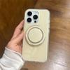 Модный Макарон Милый Цвет Магнитный Чехол для Телефона для iPhone 16 Pro 15 14 17 Pro Max Задняя Крышка с Подставкой Держателем Чехлы для Magsafe