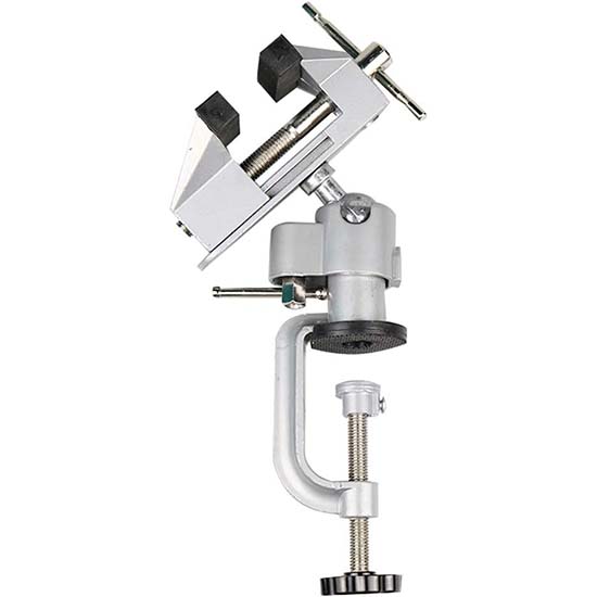 Настольные тиски, настольные тиски, тиски для деревообработки с наковальней, поворотные на 360° тиски для верстака, зажим для настольного зажима, тиски, режущий трубопровод, сверление, металлообработка