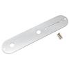 Musiclily Pro 32mm Telecaster Control Plate (Inches Compatible) for TL Electric Guitars, Chrome