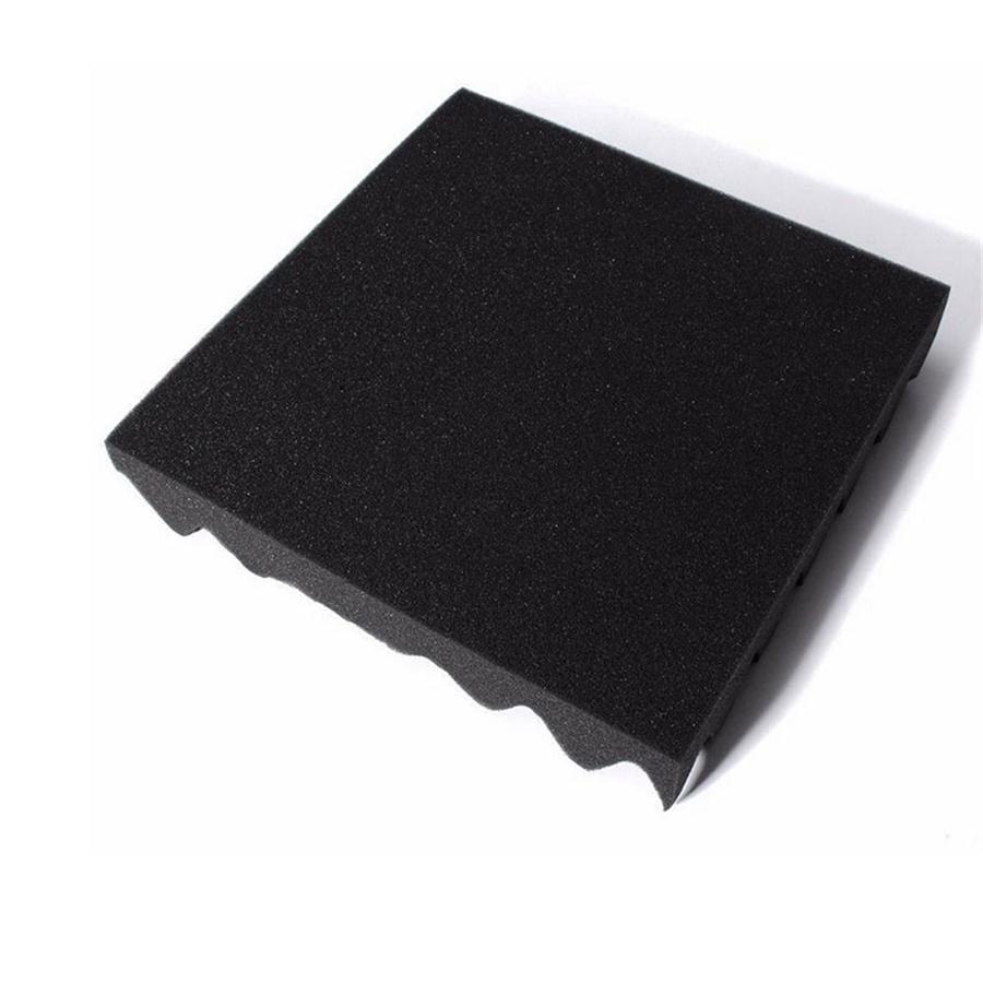 10Pcs 2cm*50cm*50cm Car KTV Soundproofing Sound Absorption Acoustic Foam Egg Crate Studio Deadening Insulation