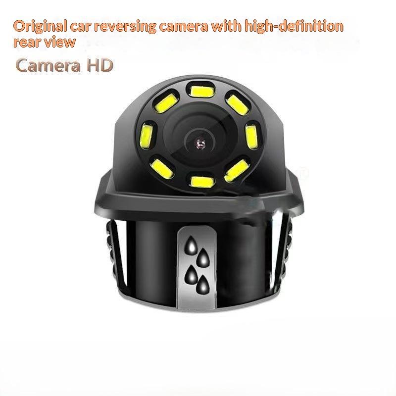 AHD 1080P/720P Камера заднего вида «Рыбий глаз» для автомобиля 170° Сверхширокоугольная HD Ночное видение IP68 Водонепроницаемая Универсальная камера парковки для автомобиля