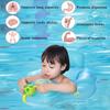 Кольцо для плавания Детское сиденье для плавания Обруч для плавания с защитой от опрокидывания Детское приспособление для плавания Детский надувной поплавок для плавания для детей от 12 до 22 кг