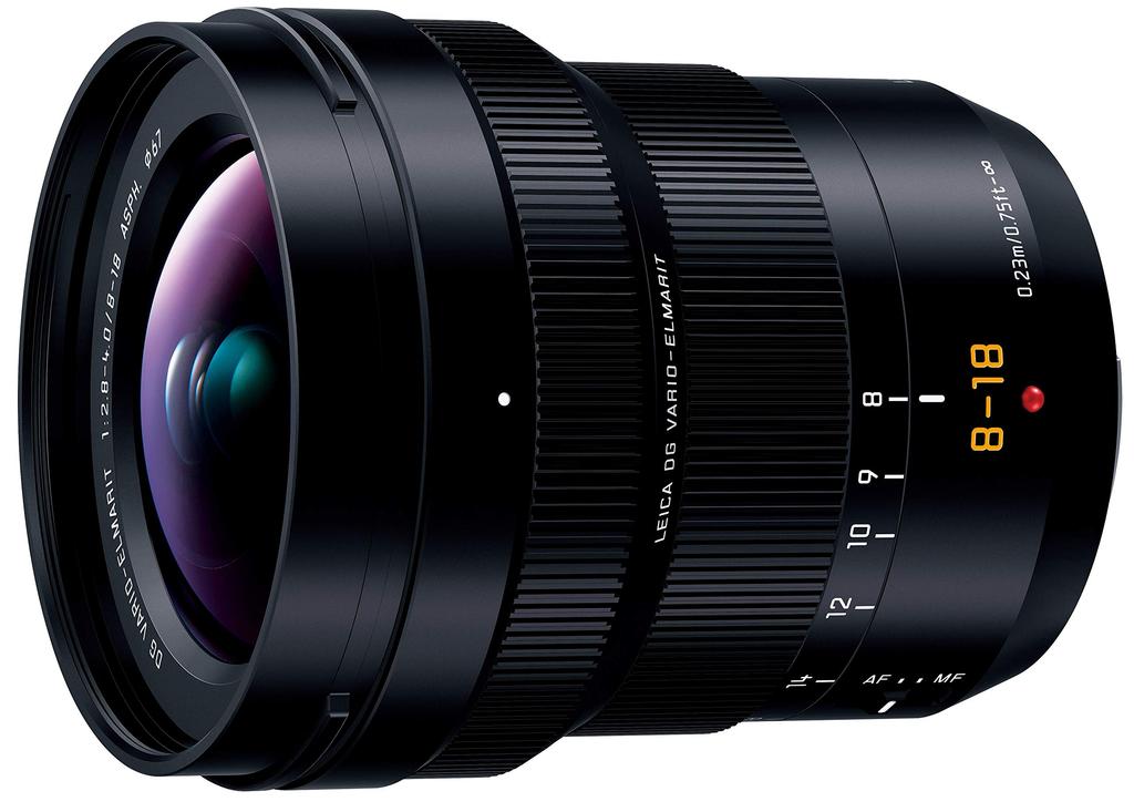 Panasonic Ultra Wide Angle Zoom Lens for Micro Four Thirds Leica DG VARIO-ELMARIT 8-18mm F2.8-4.0 H-E08018