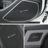 fxcr3 5/10Pcs 3D Aluminum Car Audio Stereo Speaker Badge Emblem Sticker For Lexus GX470 RX330 Ct200h IS200 RX450h IS300h NX300h UX RX