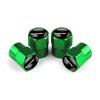 ATY1  Nissan Logo Car Wheel Tire Valve Caps Aluminum Dustproof Tyre Air Stem Covers For Nismo X-Trail Qashqai Teana Note Leaf Almera